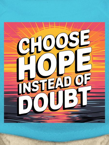 Choose Hope Sunset Illustration, Postitive 