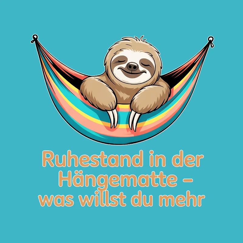 Ruhestand Hängematte – Lustiger Rentner Spruch