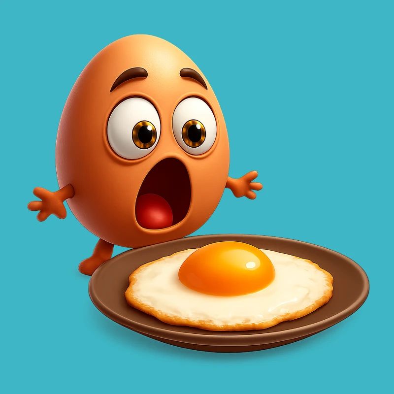 Upset Egg