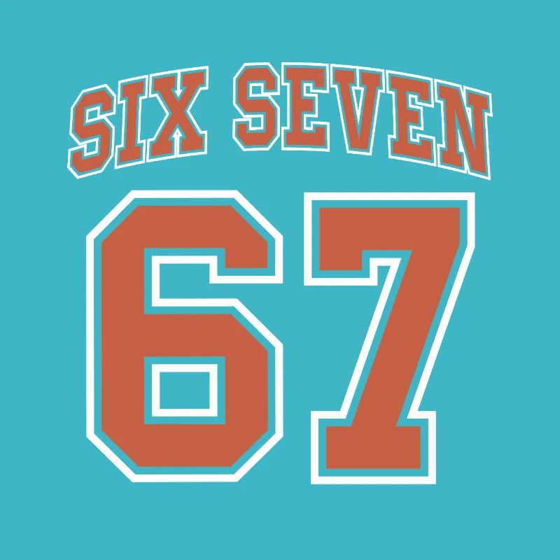 Mème du numéro universitaire Six Seven 67