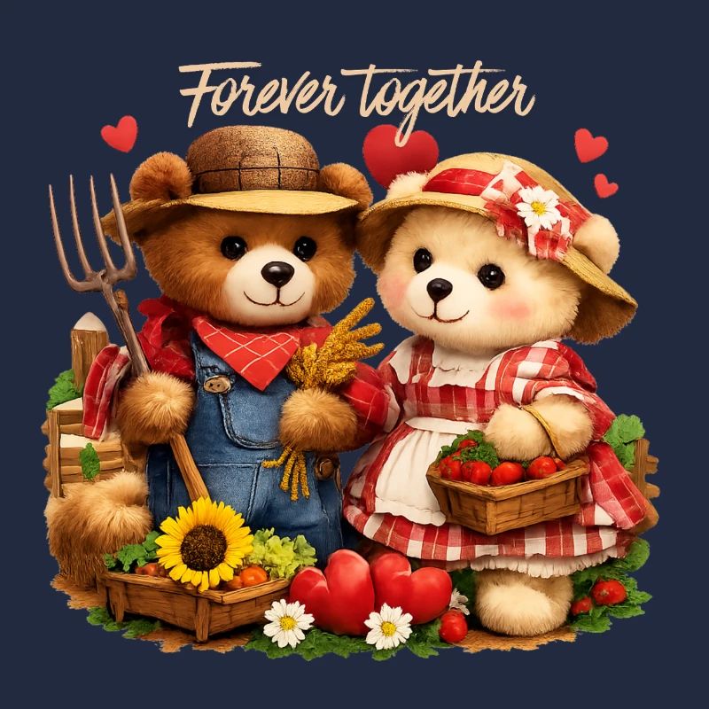 Forever Together Bauernpärchen – Romantisches Land
