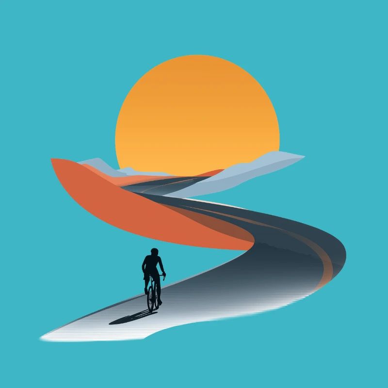 Mountain road – Cycling passion