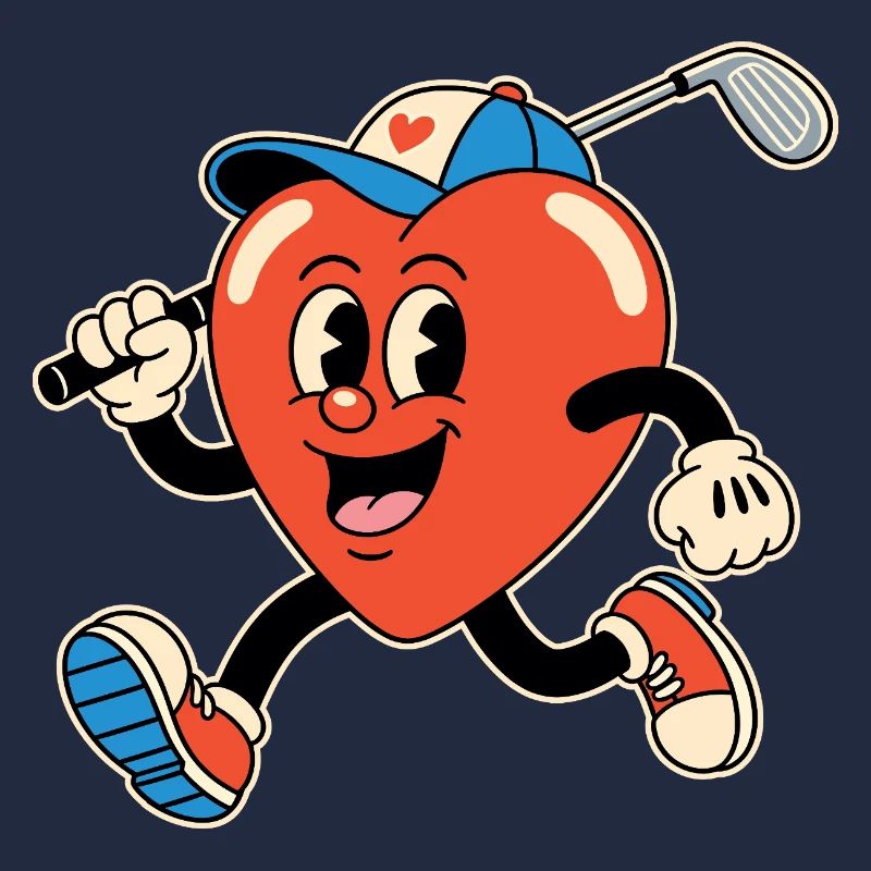 Dessin animé Heart Golf