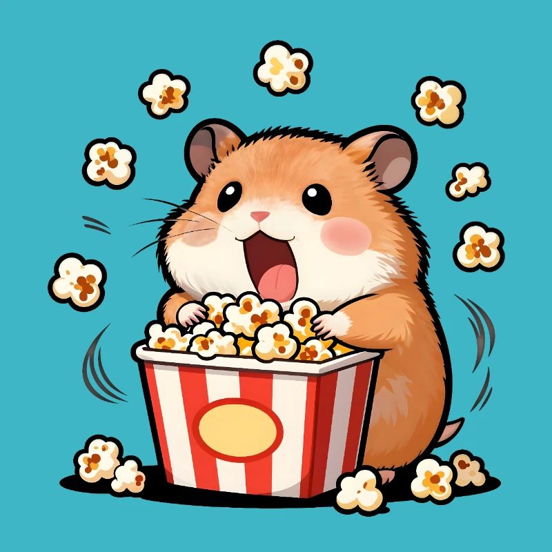 Hamster-Popcorn-Gourmet