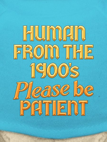 Human from the 1900s