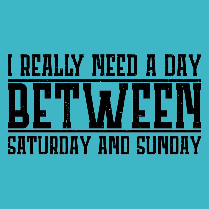 I Really Need A Day Between Saturday And Sunday 4
