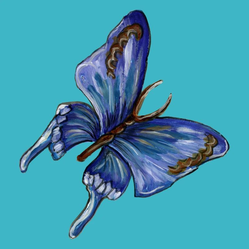 blue butterfly