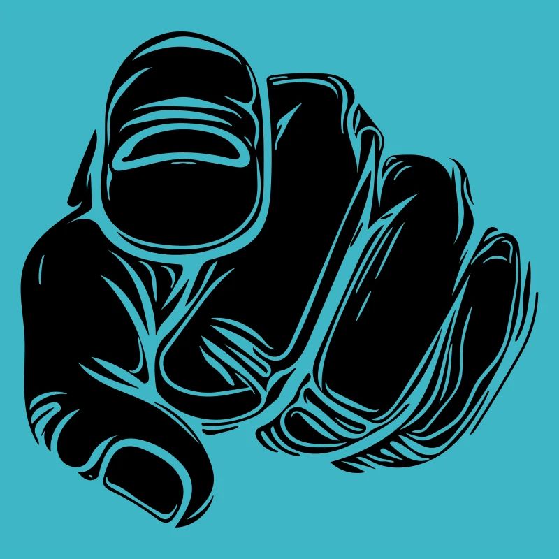 Index finger with Vector hand