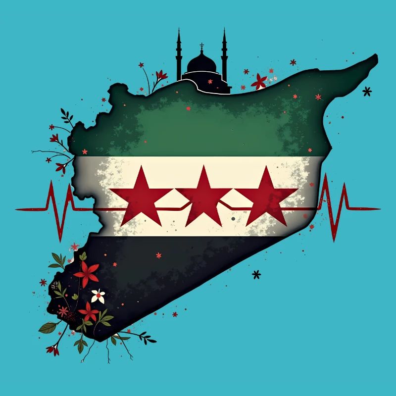 drapeau de la Syrie - Drapeau de la Syrie libre