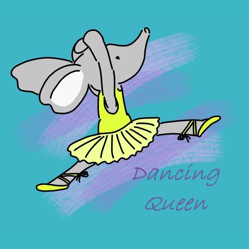 Dancing Queen elephant gift