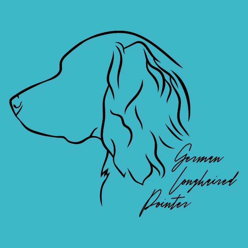 German Longhaired Pointer Profile Dogs Wilsigns