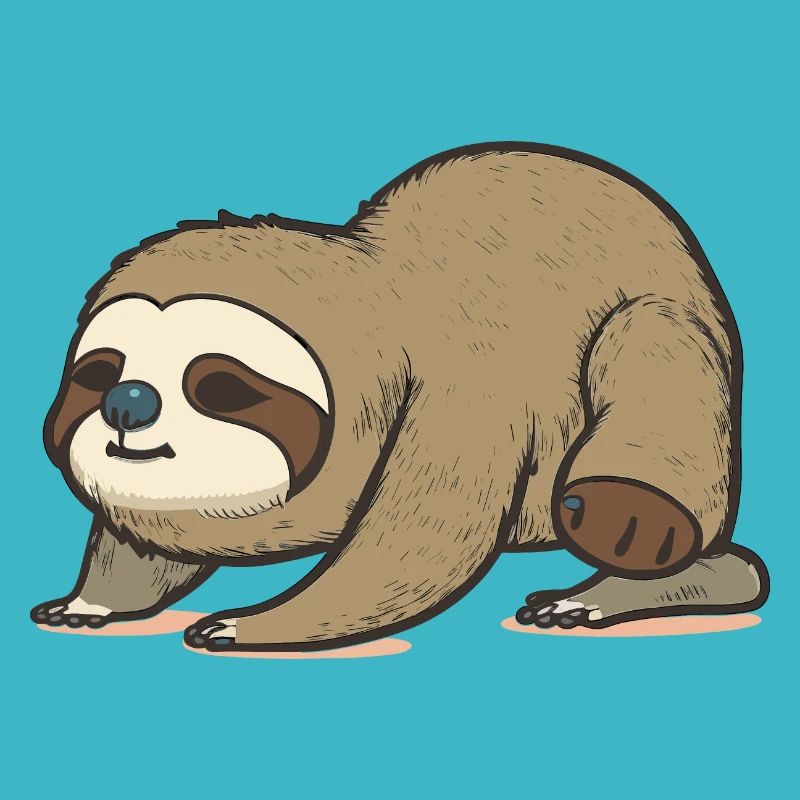 Zen-Faultier