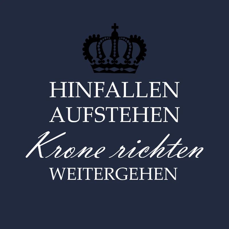 Hinfallen aufstehen Geschenk Geschenkidee