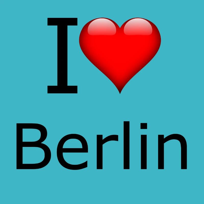 J'aime berlin J'aime l'idée de cadeau de Berlin