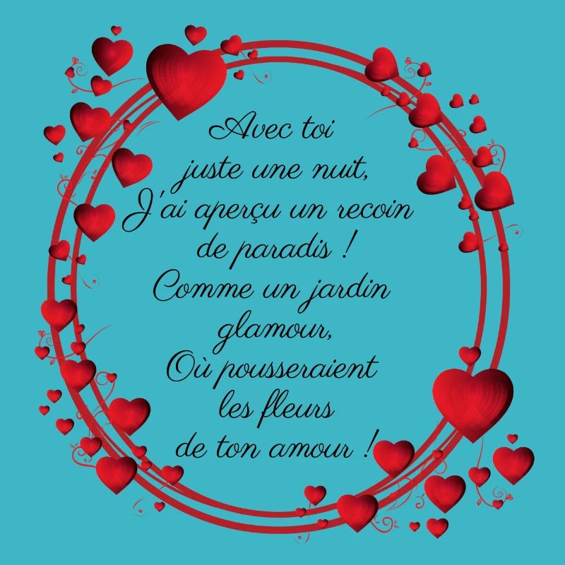 Mit dir nur eine Nacht, Gedicht