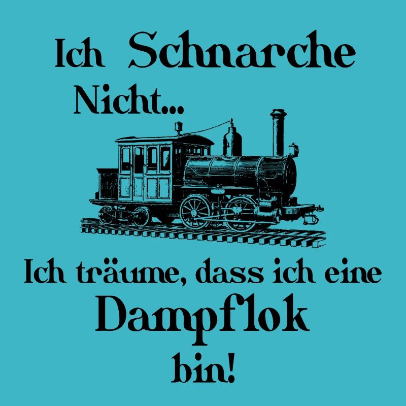 Schnarchen Dampflok
