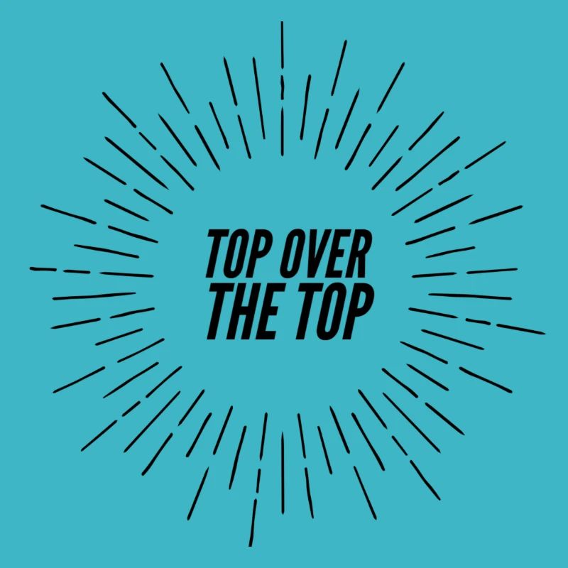Top Over The Top Gewinner Sieger Geschenk Idee