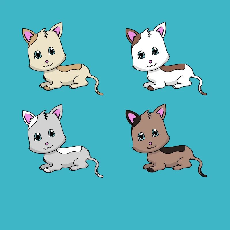 Chats 4 fois