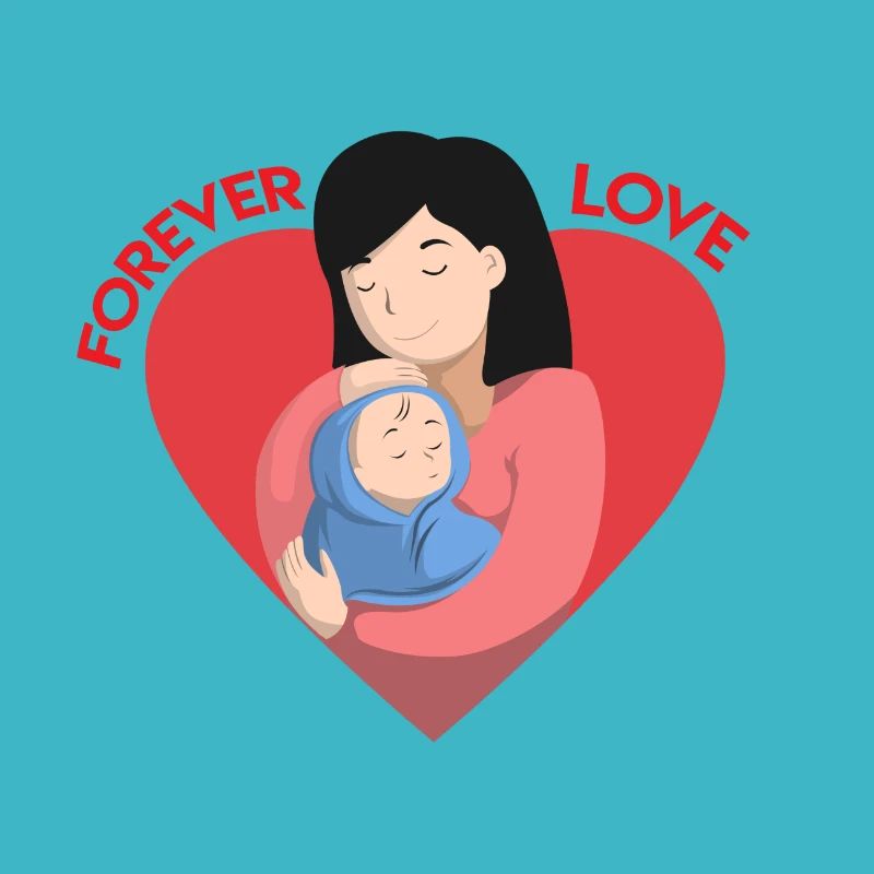 Forever Love Baby Mom