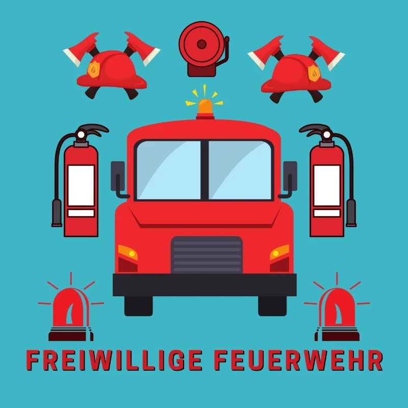 Volunteer Fire Brigade Firefighter (gift idea)