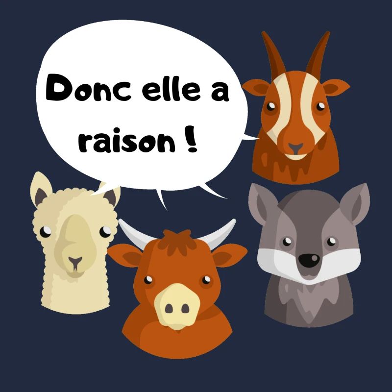 Donc elle a raison