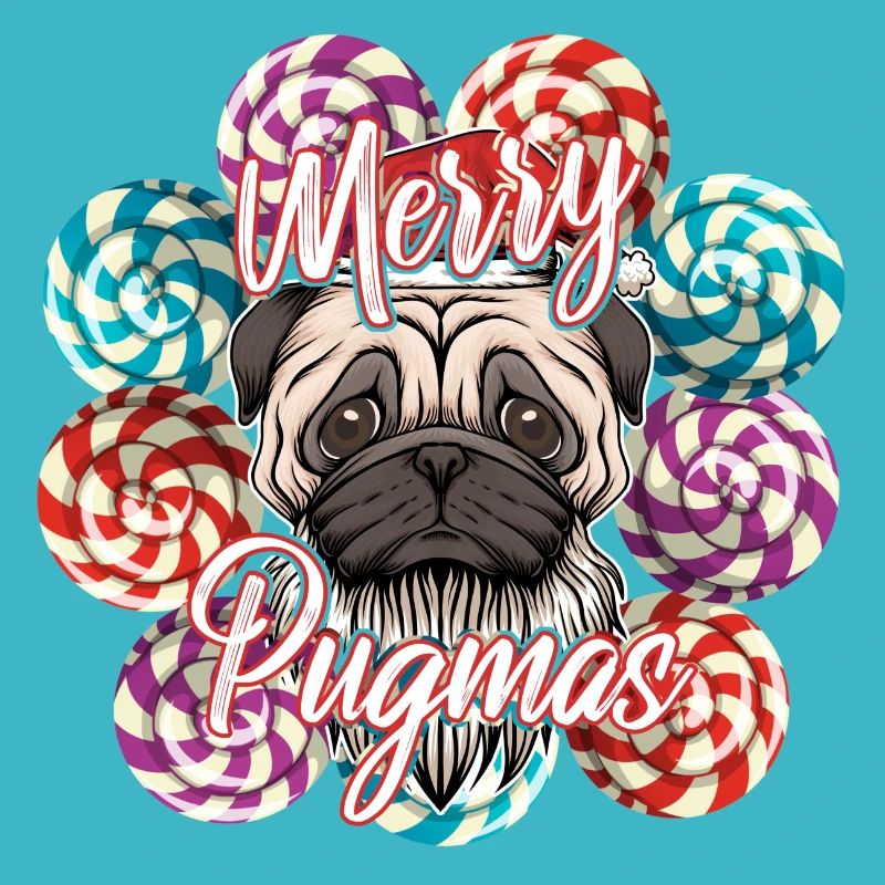Weihnachten mit Mops Lustige Sprüche
