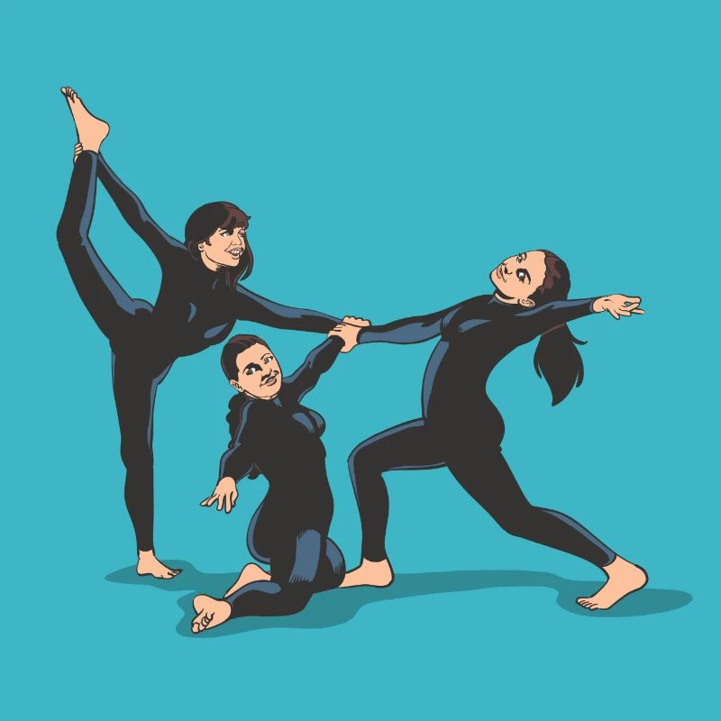 Groupe de danseurs chorégraphie danse jazz