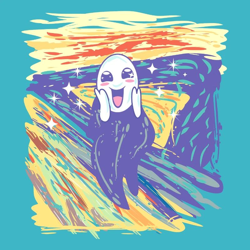 Scream Cute Peinture Expressionnisme Edvard Munch