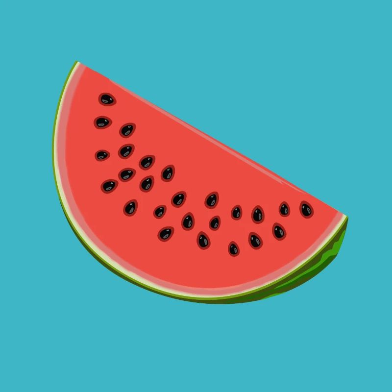 Watermelon with seeds