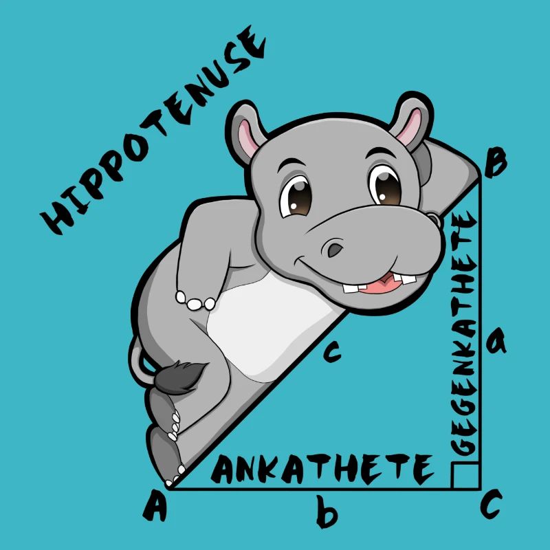 Hippotenuse Cool Fun Shirt Pythagore Math Lovers