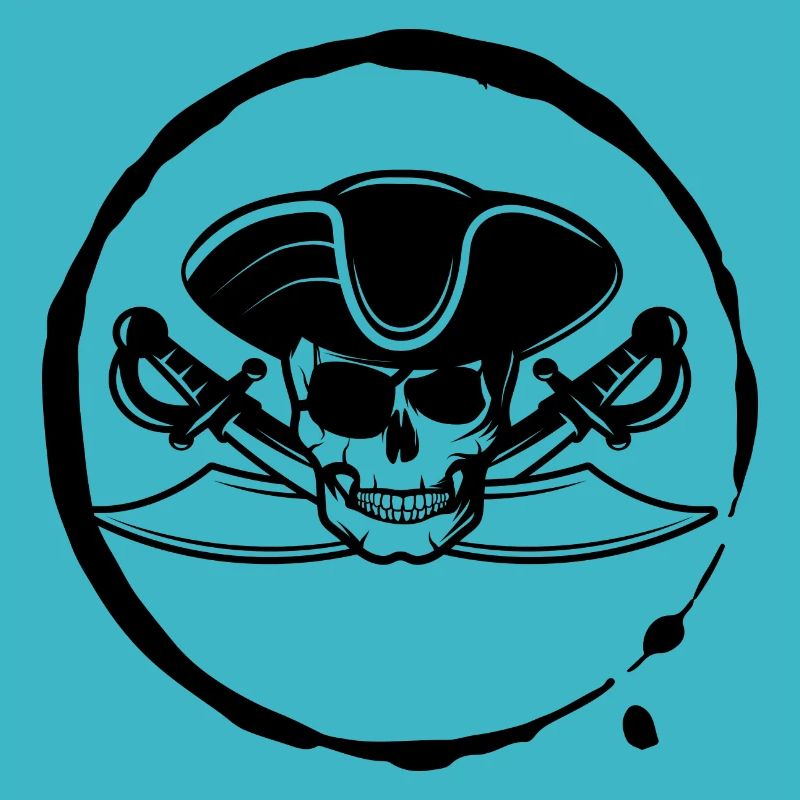 Pirate Skull Buoy Pirate Saber