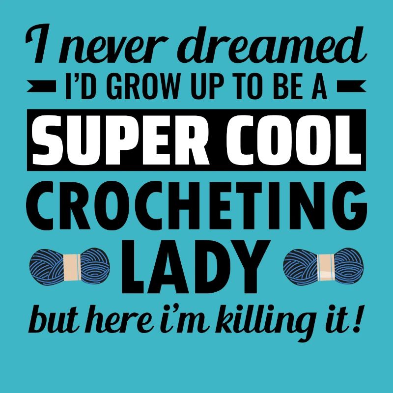 Crocheting Crochet Knitting Crocheter Funny