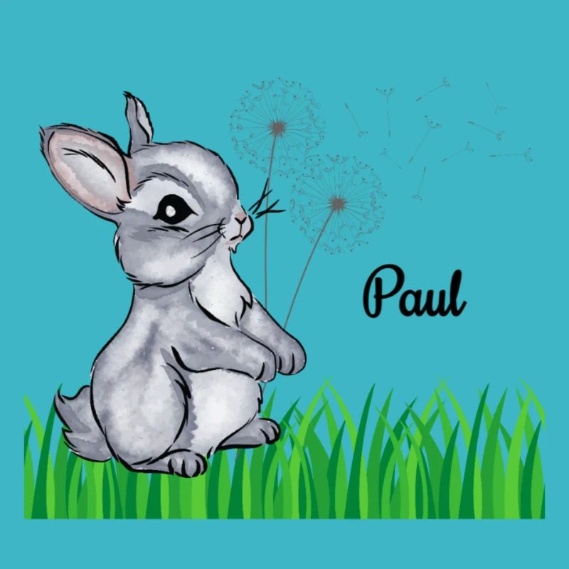 Nom de lapin Cadeau Paul