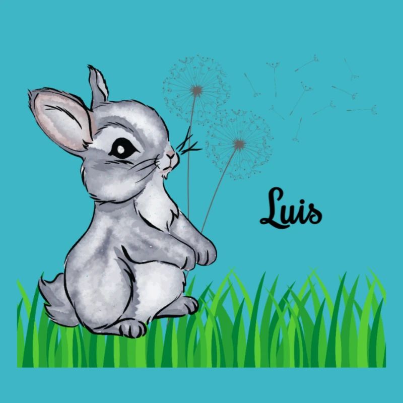 Nom de lapin Cadeau Luis