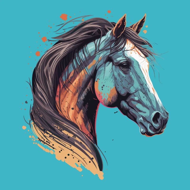 Pferde Illustration