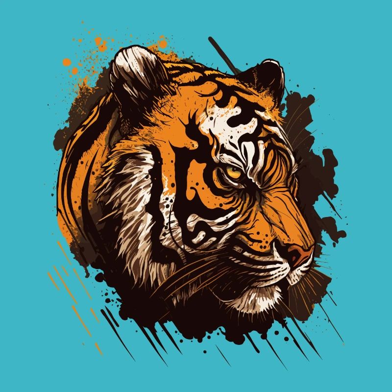 Unheimlicher Tiger