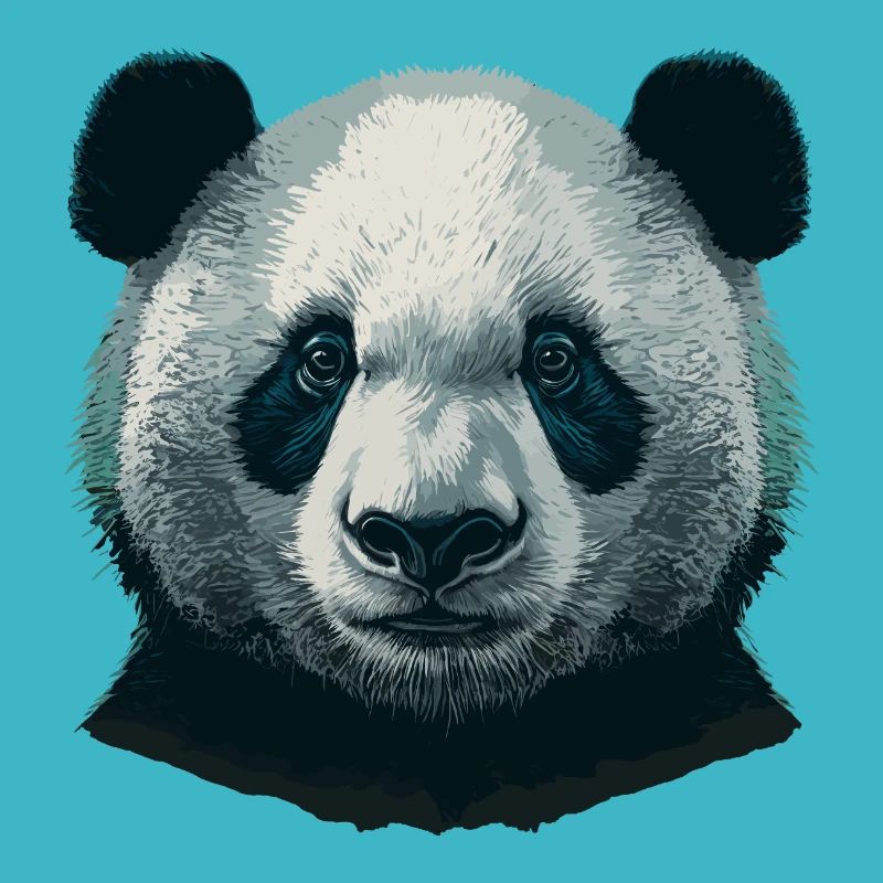 Seltsamer Panda