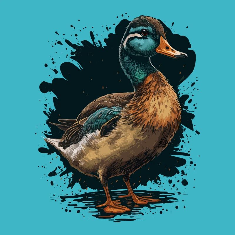Duck Standing