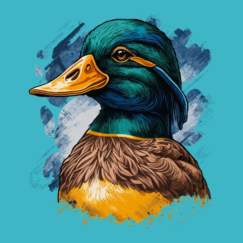 Visage de canard