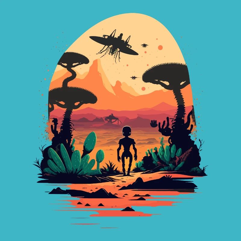 Alien dans Alien World