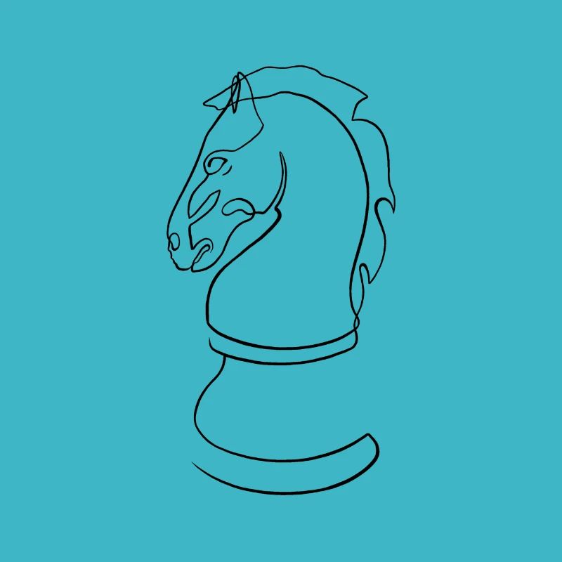 Jeu d’échecs cheval