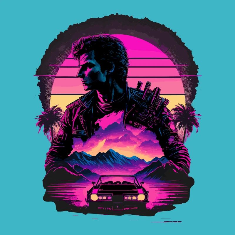 Synthwave Art