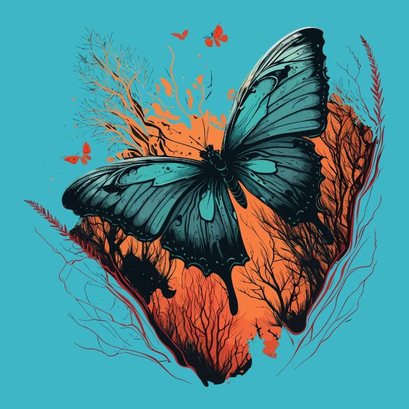 Flinker Schmetterling