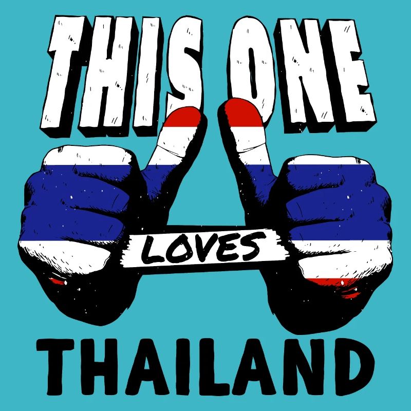 Thaïlande Drapeau Thaïlandais Drapeau utilisé Look