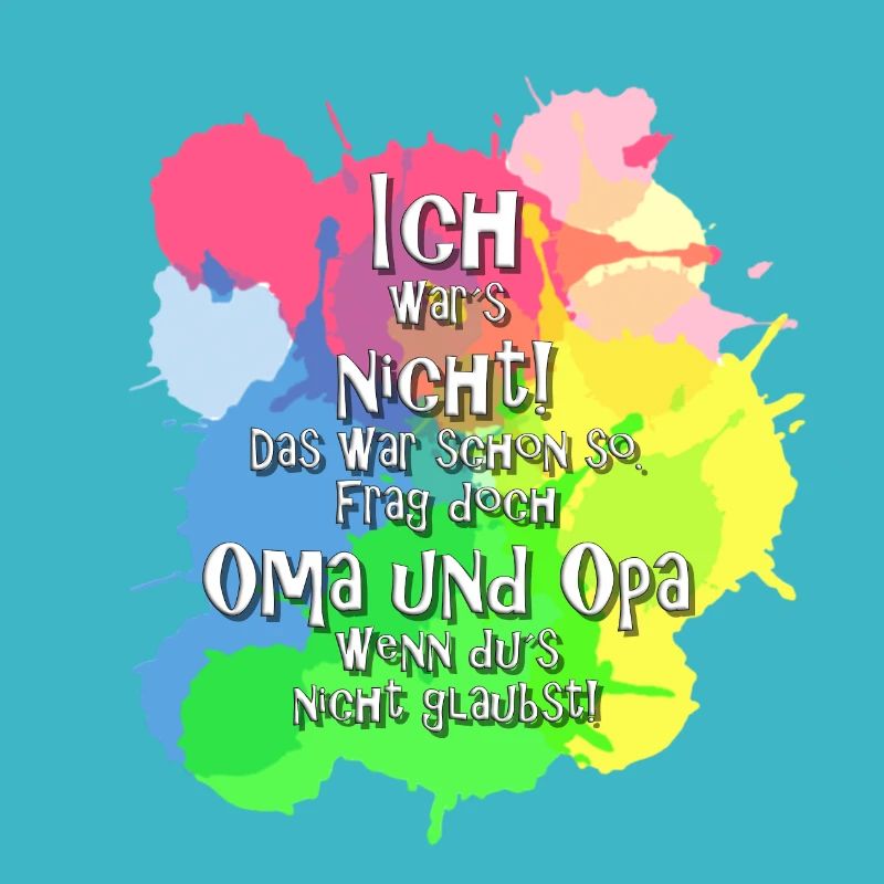 Ich war s nicht! Frag doch Oma und Opa!