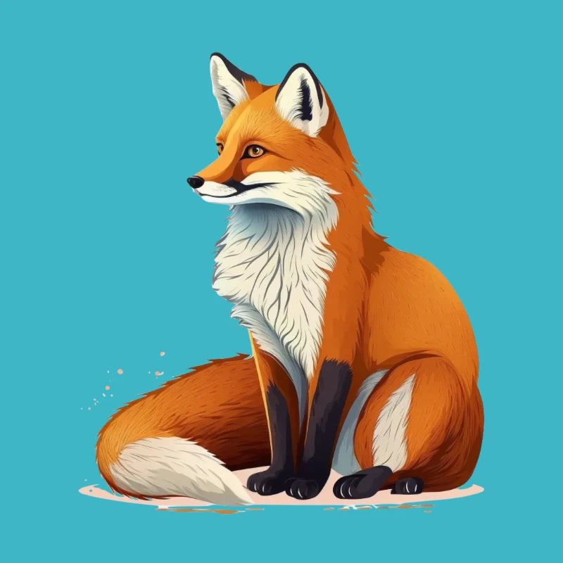 Junger roter Fuchs