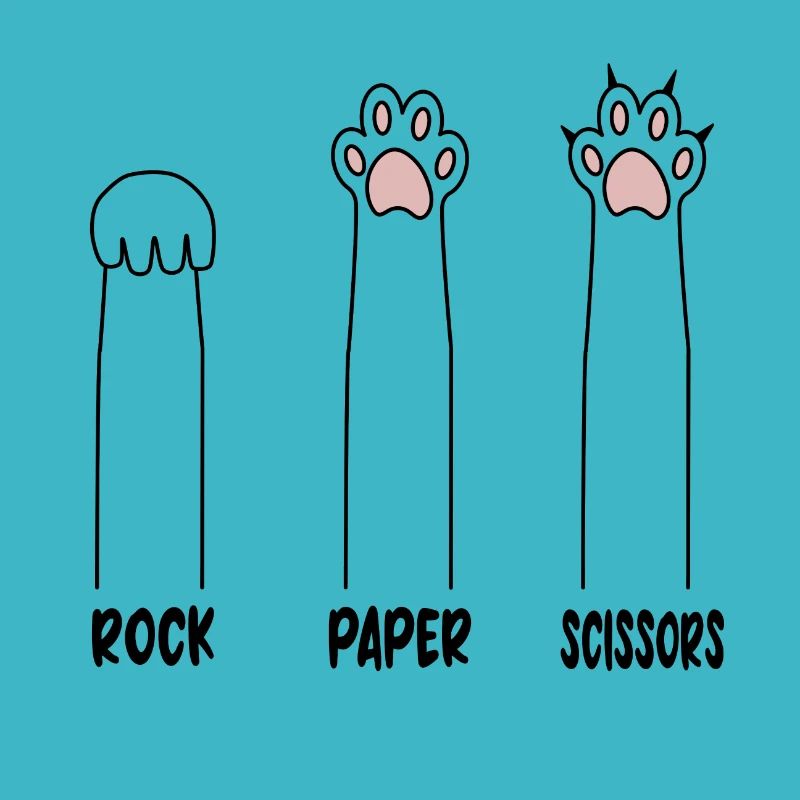 CISEAUX EN PAPIER DE ROCHE