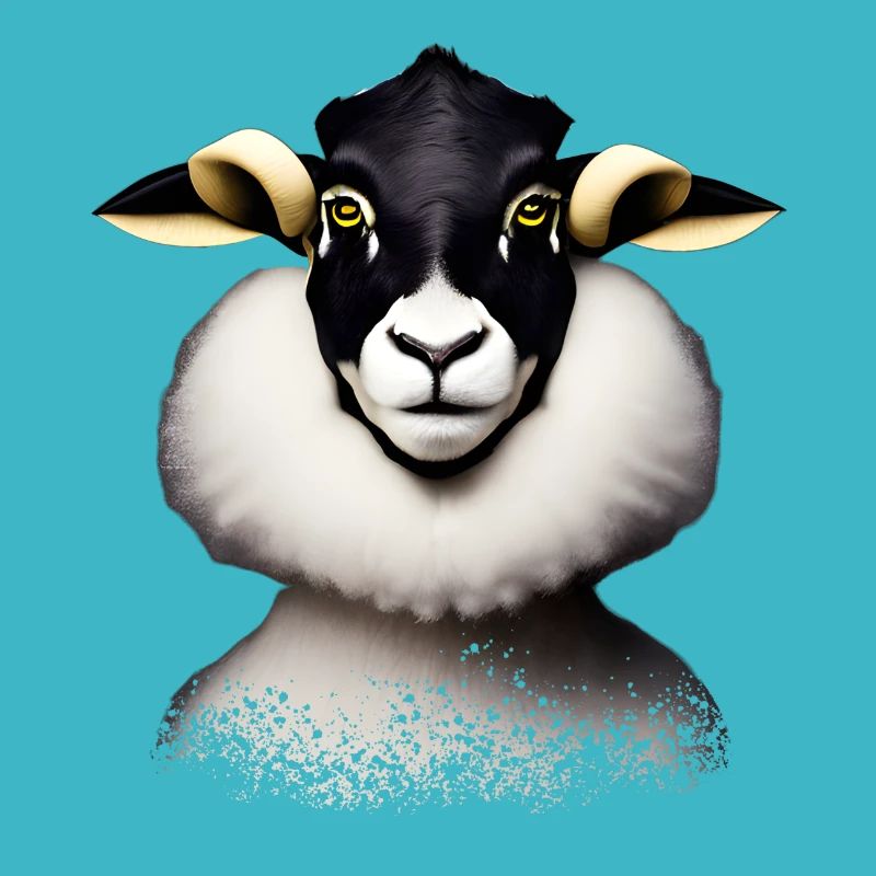 Modisches Schaf