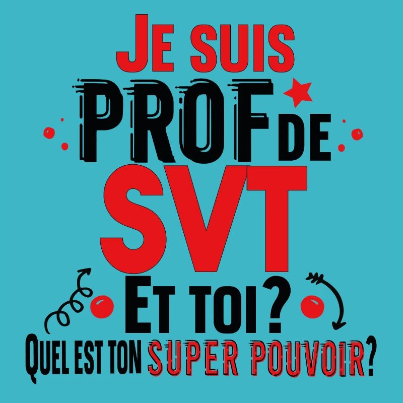 Prof Professeur SVT Sciences Vie Terre Métier