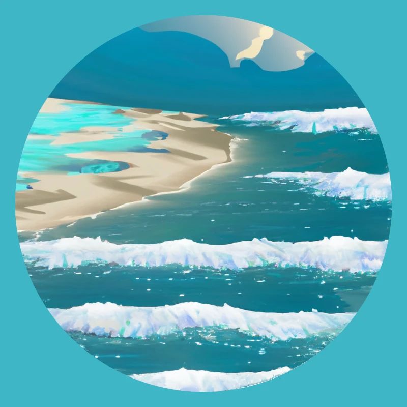 Tropical vibes - relaxing on the beach